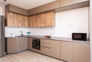 Угловая кухня Арабика 3х1,4 м