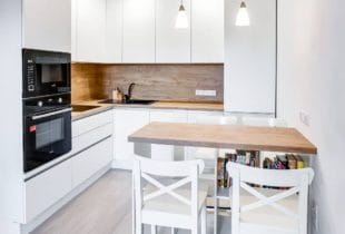 Кухня с барной стойкой Лири 2,4х2,7 м