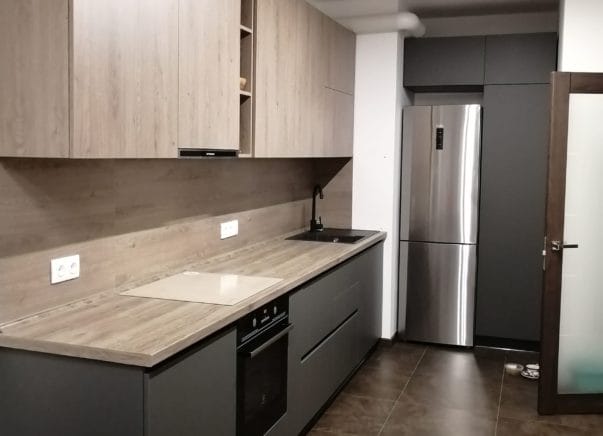Угловая кухня Визави 2,8х1 м