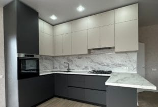 Кухня с барной стойкой Моррис 1,8х2,4х1,6 м